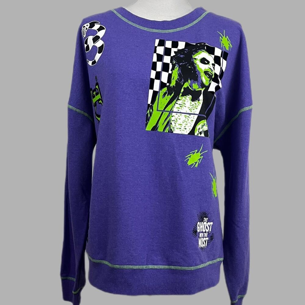 Unbranded Women's Purple Sweatshirt